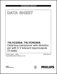 Click here to download 74LVC245ABQ Datasheet