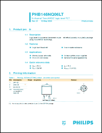 Click here to download PHB146NQ06LT Datasheet