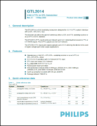 Click here to download GTL2014 Datasheet