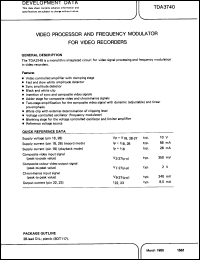 Click here to download TDA3740 Datasheet