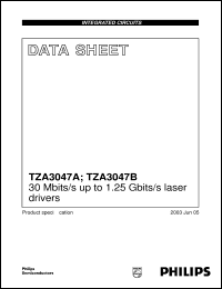 Click here to download TZA3047B Datasheet