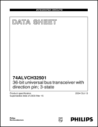 Click here to download 74ALVCH32501_04 Datasheet