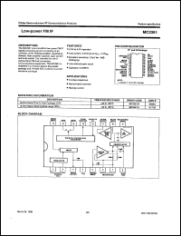 Click here to download MC3361D Datasheet