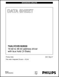Click here to download 74ALVCHS162830 Datasheet