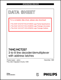 Click here to download 74HCT237DB Datasheet