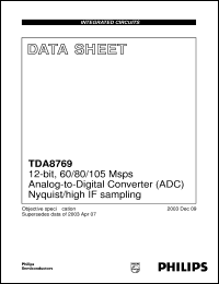 Click here to download TDA8769 Datasheet