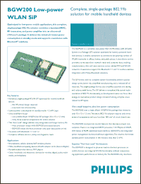 Click here to download BGW200 Datasheet