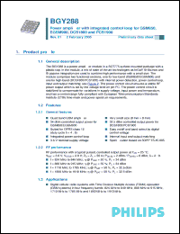 Click here to download BGY288 Datasheet