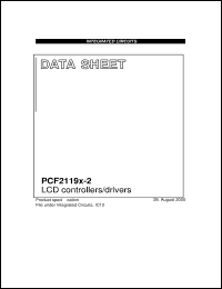 Click here to download PCF2119X-2 Datasheet
