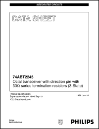 Click here to download 74ABT2245PWDH Datasheet