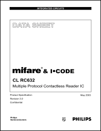 Click here to download CLRC632 Datasheet