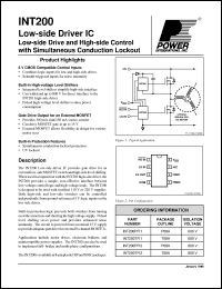 Click here to download INT200TFI1 Datasheet