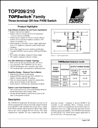 Click here to download TOP209 Datasheet