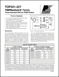 Click here to download TOP222G Datasheet