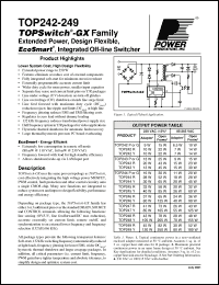 Click here to download TOP243G-TL Datasheet