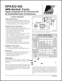 Click here to download DPA425 Datasheet