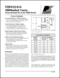 Click here to download TOP412 Datasheet