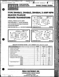 Click here to download 2N4863 Datasheet