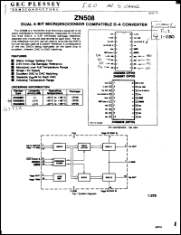 Click here to download ZN508D8 Datasheet