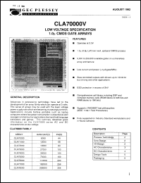 Click here to download CLA72000PGA84C Datasheet