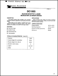 Click here to download DC1503 Datasheet