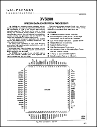 Click here to download DVS200HG Datasheet