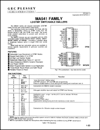 Click here to download MA541MP Datasheet