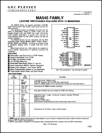 Click here to download MA545DP Datasheet