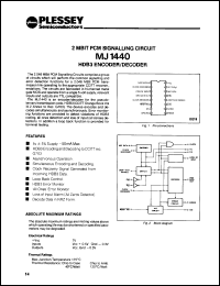 Click here to download MJ1440DG Datasheet