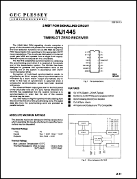Click here to download MJ1445/MP Datasheet