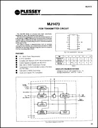 Click here to download MJ1473DG Datasheet