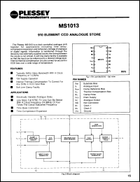 Click here to download MS1013DG Datasheet