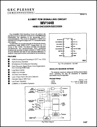 Click here to download MV1448/MP Datasheet