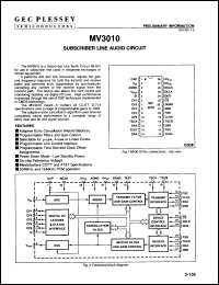 Click here to download MV3010DG Datasheet