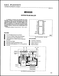 Click here to download MV4320/DP Datasheet