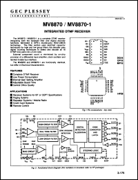Click here to download MV8870/DGEXP Datasheet