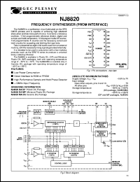 Click here to download NJ8820BDG Datasheet