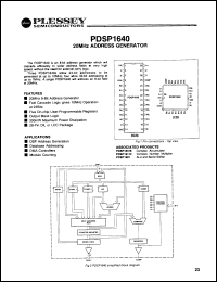 Click here to download PDSP1640B0/DG Datasheet