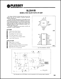 Click here to download SL2541B/LC Datasheet