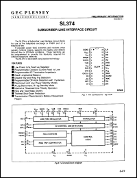 Click here to download SL374/DG Datasheet