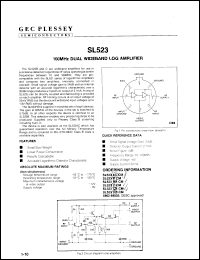 Click here to download SL523HB/CM Datasheet