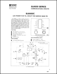 Click here to download SL6600DP Datasheet