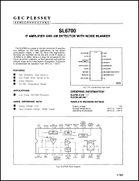 Click here to download SL6700ADG Datasheet