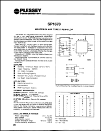Click here to download SP1670/LC Datasheet