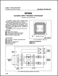 Click here to download SP2002AAC Datasheet