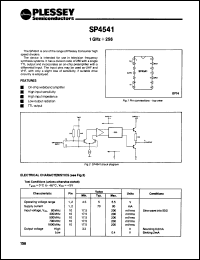 Click here to download SP4541 Datasheet