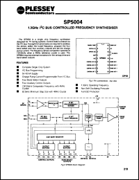 Click here to download SP5004DP Datasheet