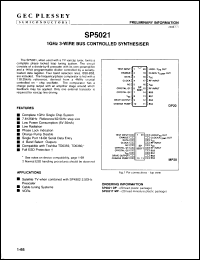 Click here to download SP5021TMP Datasheet