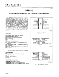 Click here to download SP5510S Datasheet