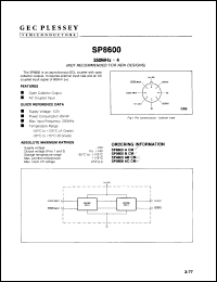 Click here to download SP8600ACCM Datasheet